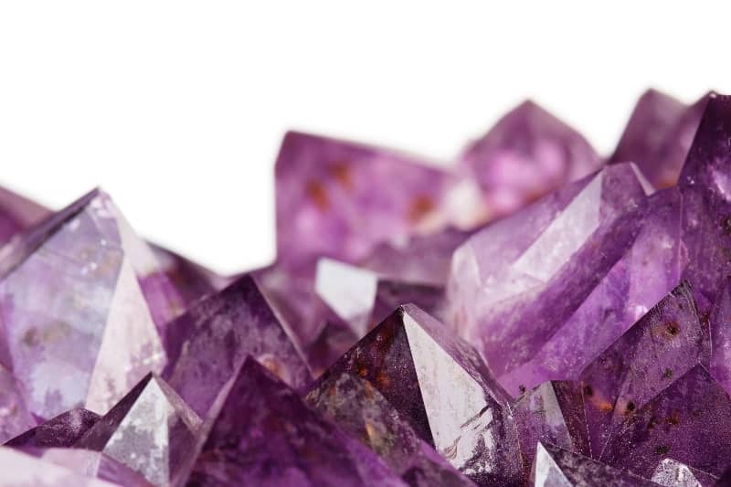 one of the crystals for anxiety is amethyst