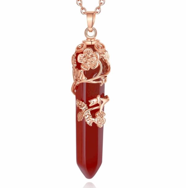 Red Crystal Necklace 1
